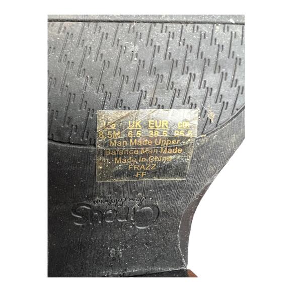 Circus Sam Edelman Black Boots Booties Stacked heel 8.5 - Picture 11 of 11